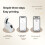 Portable  Printer Thermal Label Printer Self-Adhesive Sticker Labels Printer Pocket Handheld Barcode Machine 7