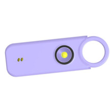 Keychain Self Defense Supplies Anti-Wolf Alarm 135db Vibration Induction Alarm Charging Flash Personal Alarm Security
