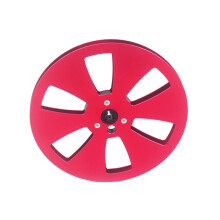 7 Inch 6 Gaten 1/4 Lege Opneemspoel Naar Spoel Kleine Naaf Lege Tape Spoelen Opening Machine Lade Metalen Tape Recorder Onderdelen B