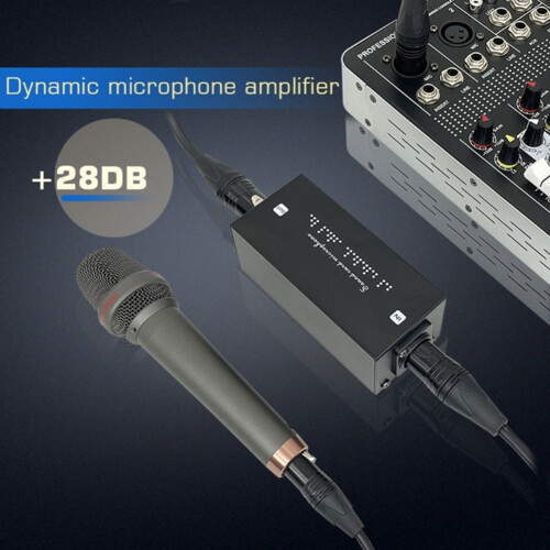 Dynamic Preamp Clean Dynamic Mic Preamplifier Clearly Sound Preamplifier Enhances Recording Experience Device P9JD 1
