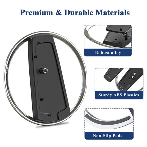 Supporto Verticale Sottile per PS5 Base Sicura Ed Elegante per Modelli Digitali e Dischi  5 2