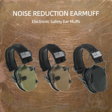 Earmuffs Impact Sound Ear Protection Anti-Noise Ear Muff for Outdoor Workplace Hearing Protection B