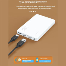 Mobile Phone Take Photo and Video Fill Light Type-C Charging Interface LED Portable Fill Light with Clip