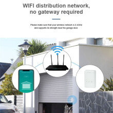 Tuya WIFI Universal Garage Door Opener Door Sensor Wireless Garage Door Controller for Alexa EU PLUG