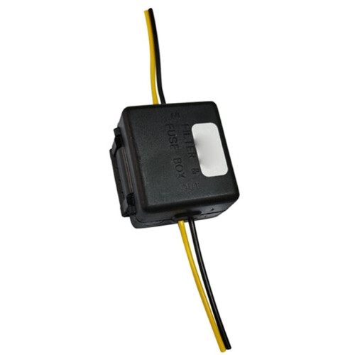 2Pcs Car Power Filter 12V Interference Proof Noises Reduction Reliable Stereo Power Supply Filter 1
