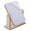 High Definition Makeup Mirror Wooden Rotatable Mirror Desktop Mirror Decor 6