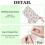 Floral Print Kitchen Dish Drying Mat Microfiber 16x18 Inch 6