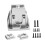 Kit coperchio differenziale centrale in alluminio per Arrma1: 8V6 Professional Silvery 2