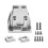 Kit coperchio differenziale centrale in alluminio per Arrma1: 8V6 Professional Silvery 4