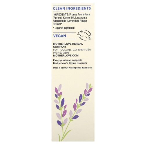 Óleo de Cabeça e Corpo Motherlove, 2 fl oz (59 ml) 2