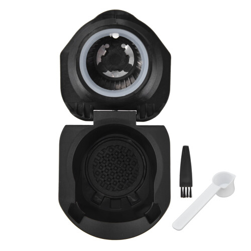 Adaptateur réutilisable pour machines à café, capsules de café avec 1