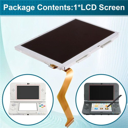 Replace LCD Display for New3DS Top LCD Screen Display for  NEW 3DS Upper Top LCD Screen