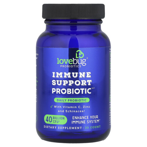 LoveBug Probiotics, Immune Support Probiotic, Daily Probiotic, 40 Billion CFU, 30 Count 2
