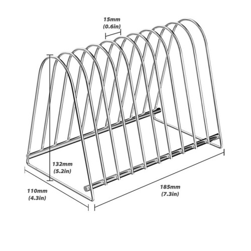 Vinyl Record Display Rack Reading Rack Home Storage Desktop Storage CD Storage Record Rack 10 Slots