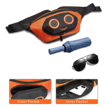 Portable Bicycle Speaker Fanny Pack Sound Audio Sports Waterproof Outdoor Running Climbing Sports Speaker,A