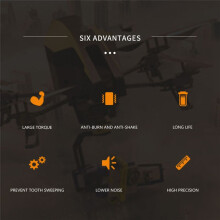 Servo 15KG Metal Gear Servo Digital Alto Torque Anti-Burn Servo para FPV Drone RC Car Robot