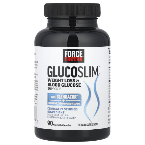 Δύναμη Δυνάμεων, Glucoslim, Βάρος Κέρδος & Αιμογλυκόση Υποστήριξη, 90 Φυτικό Φύλλο 2