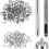 Kit d'œillets 1/4 pouce (200 œillets) avec kit d'outils d'installation (3 pièces) 2