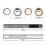 Kit d'œillets 1/4 pouce (200 œillets) avec kit d'outils d'installation (3 pièces) 3