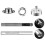 Kit d'œillets 1/4 pouce (200 œillets) avec kit d'outils d'installation (3 pièces) 5