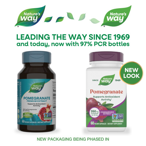 Nature's Way, Pomegranate, 60 Vegan Capsules 2