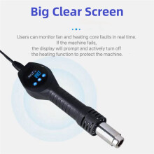 PTS550W Portable Handheld Hot Air GunTool 550W PID Temperature Control 100-450 Adjustable Repair Hot Air Tool EU PLUG