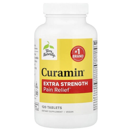 Terry Naturally, Curamin, Απελευθερωτική από την Αلمه, Extra Strength , 120 Tablets 2