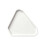 White Triangular Plastic Food Tray 40x29.6cm 2