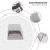 Titanium Alloy Keycaps Customization Keyboard Keycap Blank Metal Keycaps for Mechanical Keyboard Gift 6