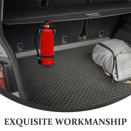 FRCOLOR 1 Set Car Fire Extinguisher Mount Bracket Replacement with Secure Strap for Vehicle Interior 2
