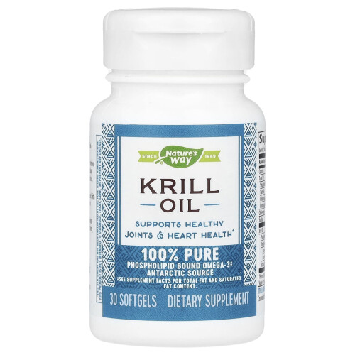 Nature's Way, Krill Oil, 30 Softgels 2