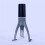 Triangular Egg Beater  Semi-Automatic Cream Mixer Baking Mixing Tool Cooking Utensils Black&Gray 2