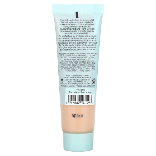 Wet n Wild BareFocus Tinted Hydrator, 1114059 Porcelain, 0.91 fl oz (27 ml) 1