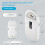 134.2KHz RFID Reader Pet Microchip Scanner Portable Animal Chip Reader for Animal ID Number Identification White 6