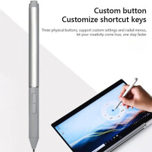Active Stylus Pen for G3 EliteBook X360 G3/G4/G6/G7/G8/G9, Elite X2, T4Z24AA 1FH00AA 4KL69AA Gray