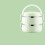 Stainless Steel 2-Tier Bento Box with Lid 5
