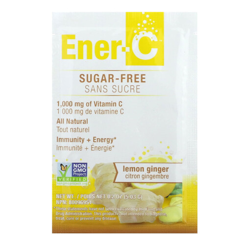 Ener-C, Βιταμίνη C Ποτίσμα Μίξη, Sugar Free, Λεμόνι Κινέζικος, 1,000 mg, 30 Πακέτα 2