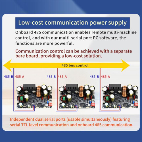XY12522 CNC  Adjustable Stabilized Power Supply Constant Voltage and Current Module 125V/2000W 2