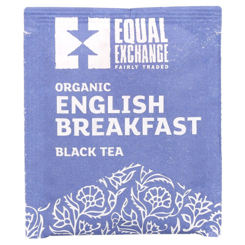 Equal Exchange, Tè Nero Inglese, 20 Buste di Tè, 1,41 oz (40 g) 2