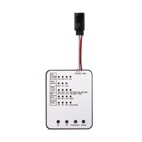 Placă de programare ESC, ESC Speed ESC Eryue Tuyya ESC Ca Huiop Alb 2