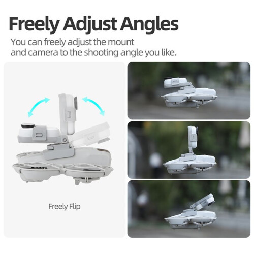 Action Camera Mount para  GO 3S/GO3 Drone Extension Adapter Mount para  NEO Acessórios