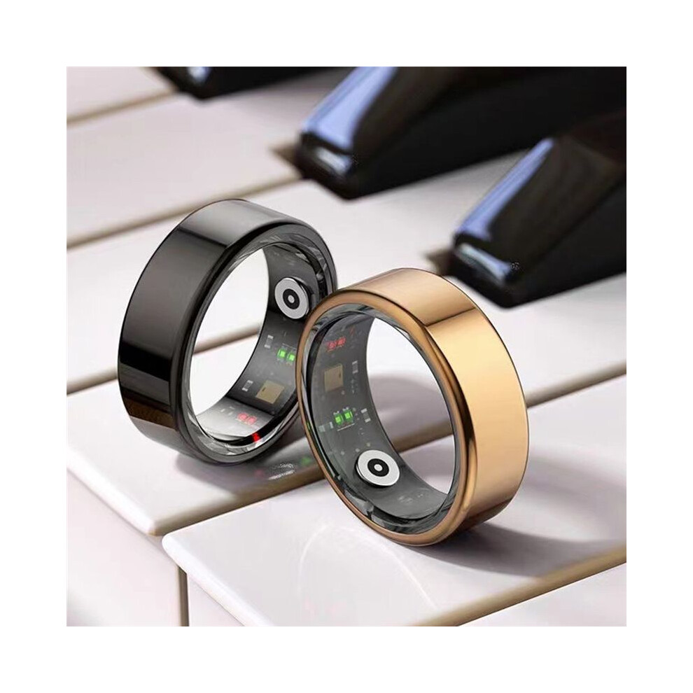 Tauoh Gold R06 Ring, Health Monitor, Heart Rate Sleep Monitor Ip68 Waterproof Multi-Sport Modes