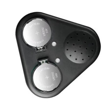 Chargeur de Piles Bouton à Double Fente avec Voix LIR2032 LIR2025 LIR2016 Chargeur de Piles Li-Ion Type-C 3,6 V