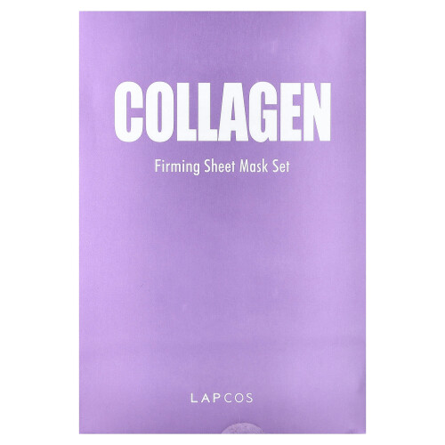 Lapcos, Κολάγην Αντιρυτιδική Μάσκα, 5 Sheets, 0.84 fl oz (25 ml) Each 1
