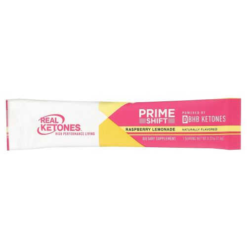 Real Ketones, Shift, Raspberry Lemonade, 30 Drink Mix Packets, 0.27 oz (7.6 g) Each 2