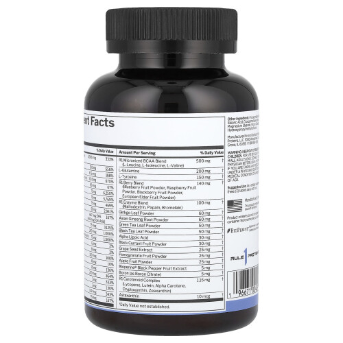 Rule One Proteins, Men's Multi, Actieve Levensstijl, 90 Tablets 2