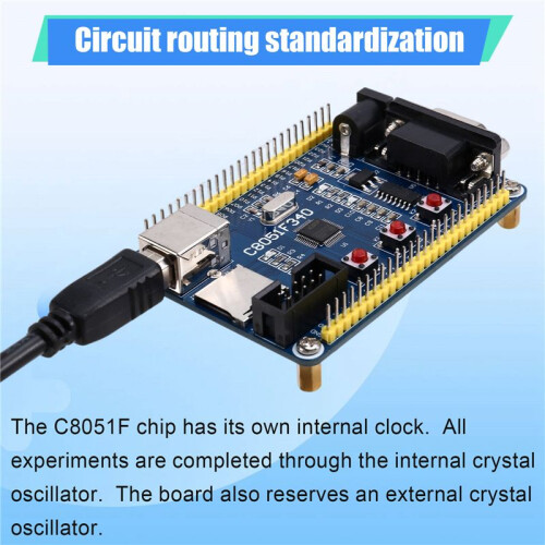 C8051F340 Microcontroller Development Board Core Board Learning Board System Board 2