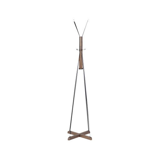 Coat and Hat Rack Freestanding Metal with Hooks 2