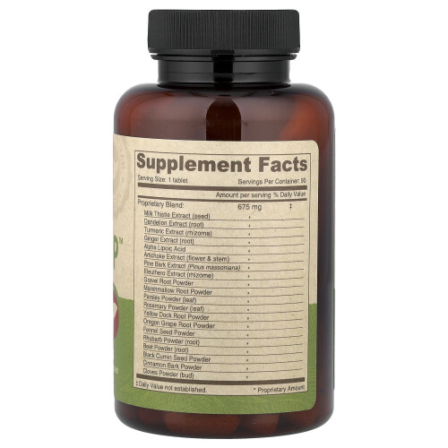 Deva, Vegan Liversup, 675 mg, 90 Tabletter 1