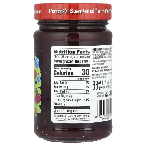 Crofter's Organic, Οργανική Premium Spread, Θερινή Συλλογή Φρούτων, 16.5 oz (468 g) 1
